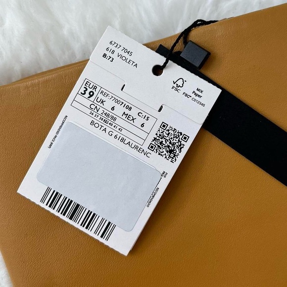 Mango tan and brown tall boots - Picture 3 of 8